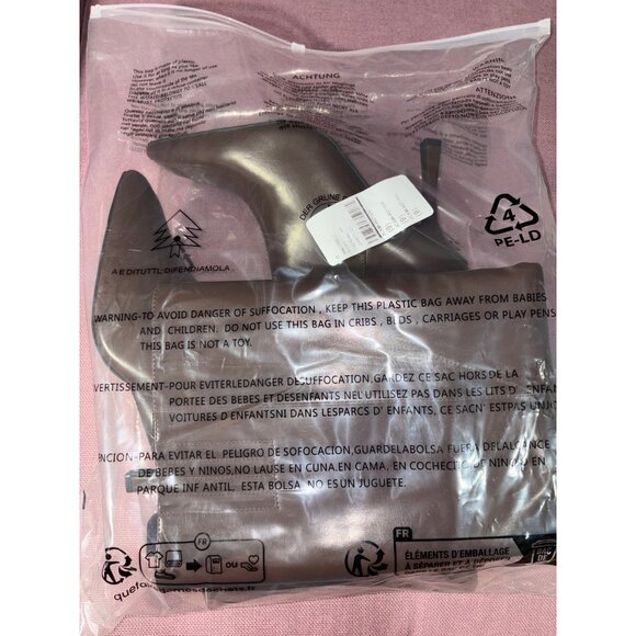 Jeffrey Campbell Sincerely Boots in Brown 9 New Womens Knee High Heels - Picture 6 of 10